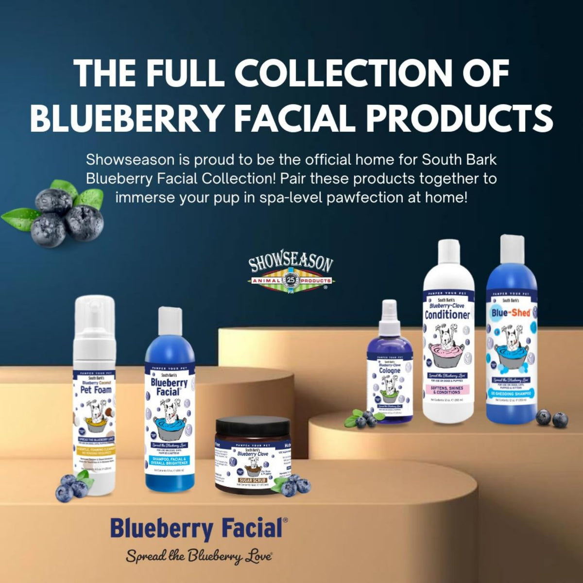 Blueberry Pet Shampoo 12 oz M41318