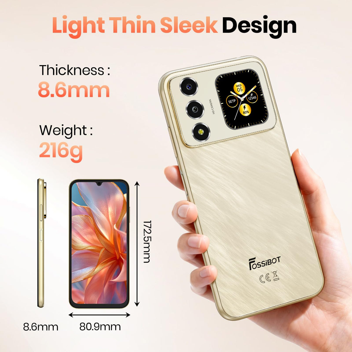 Unlocked 32GB+256GB+2TB Android Smartphone L89695