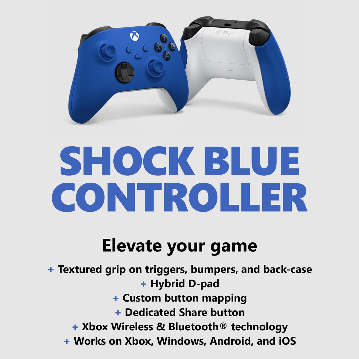 Xbox Wireless Controller Shock Blue N835861