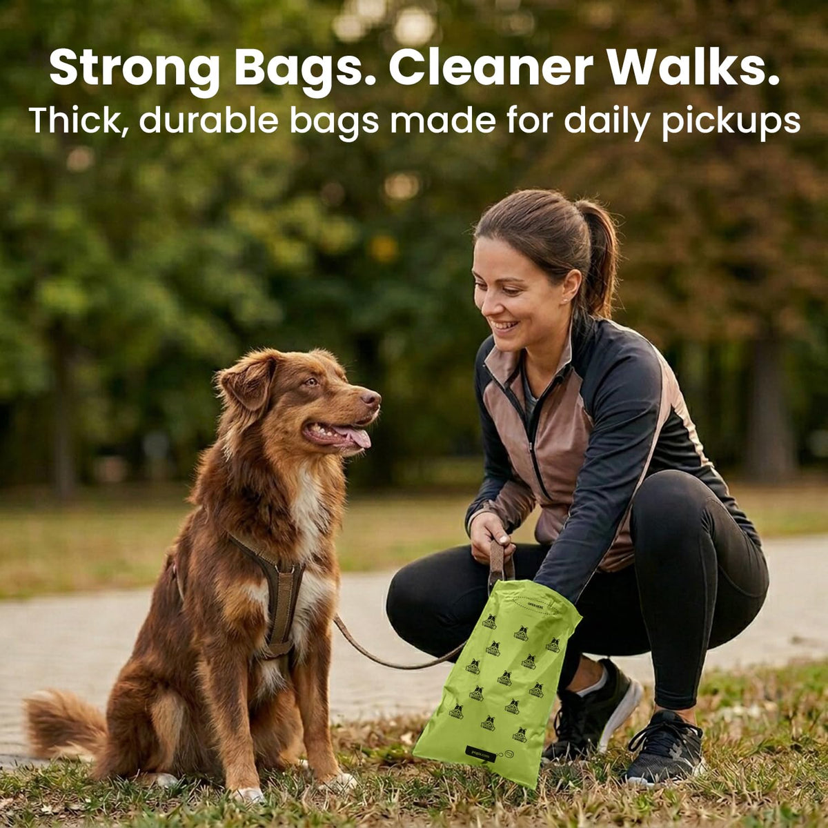 Large Dog Poop Bags, 500 Bags E3908