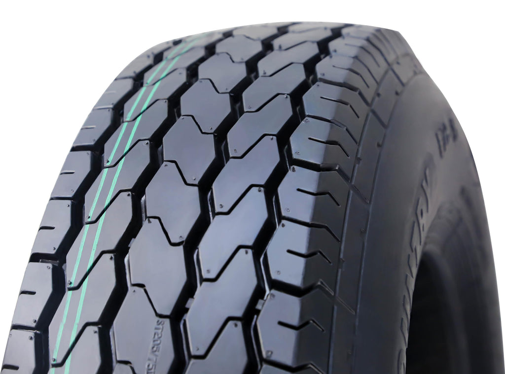 Trailer Tire Wheel ST205/75D15 6PR 101L 5X4.5 White Spoke Rim J53071