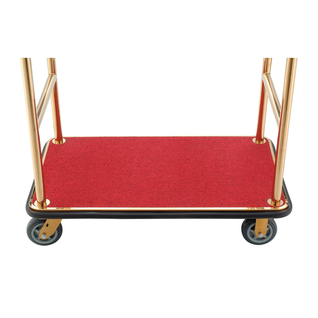 Gold Stainless Steel Bellman Cart T747584
