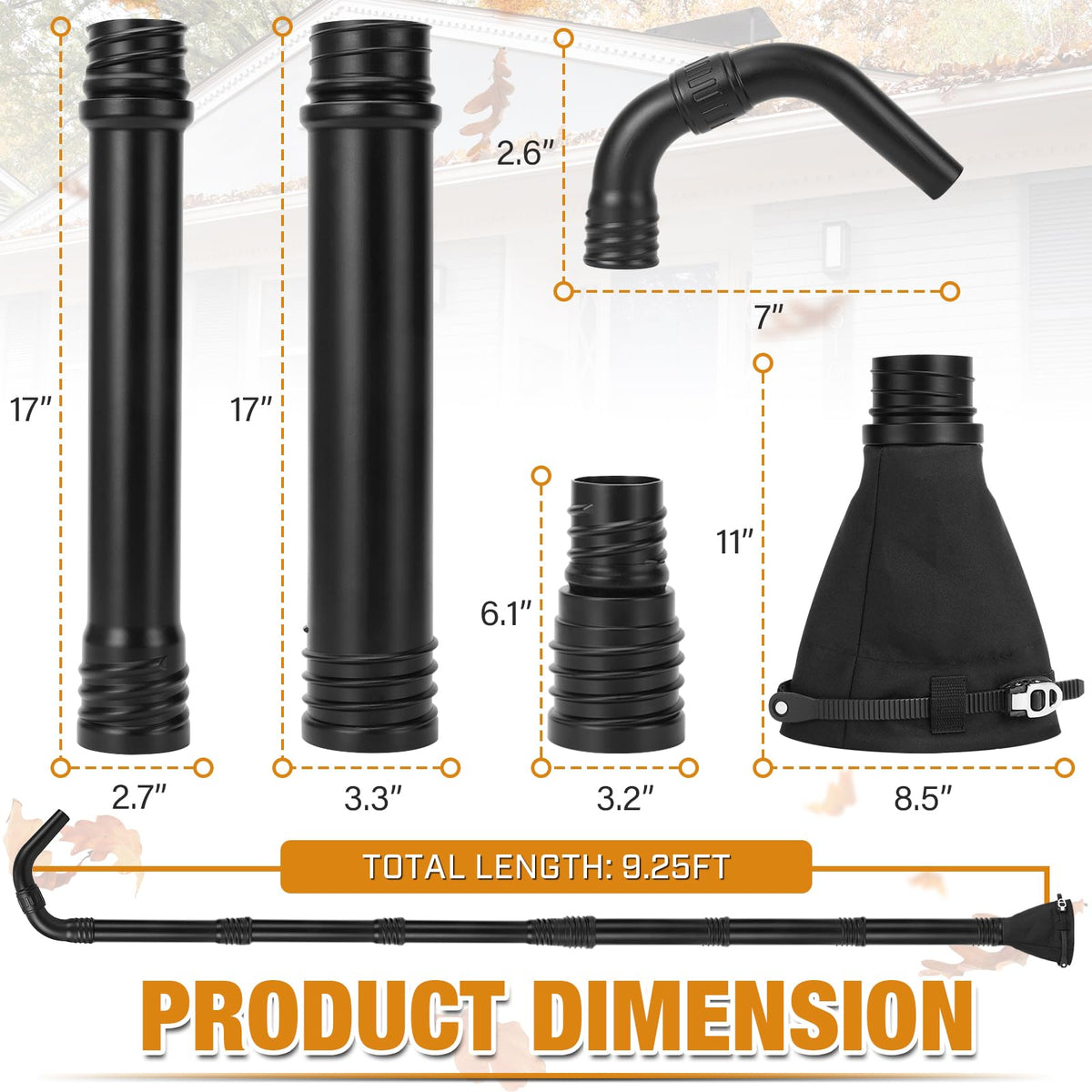 Leaf Blower Gutter Attachment N4630