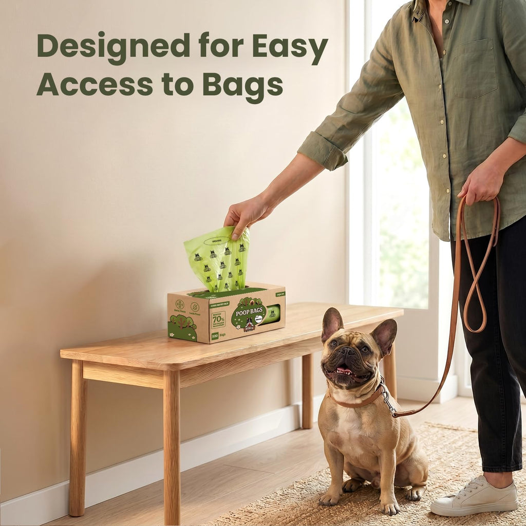 Large Dog Poop Bags, 500 Bags E3908