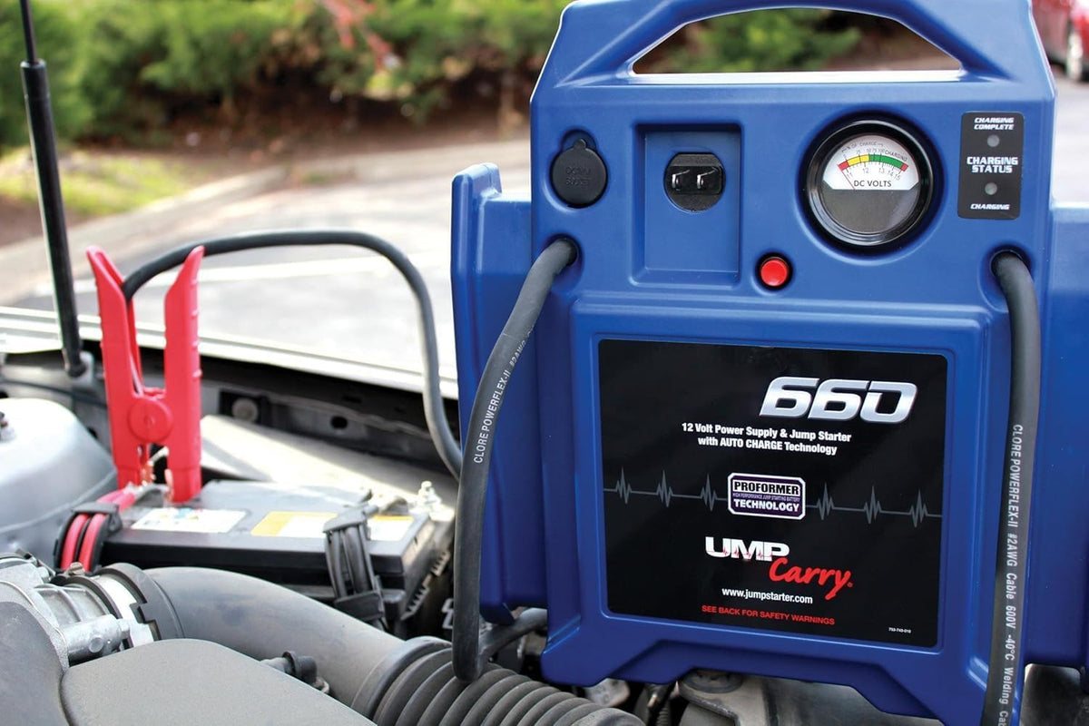 Portable Vehicle Starting Unit 1700 Peak Amps 2 Pack J171406