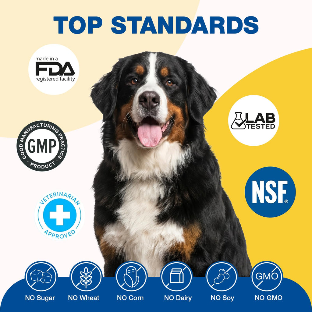 Natural Flea and Tick Chewables for Dogs, 180 Soft Chews Q80424