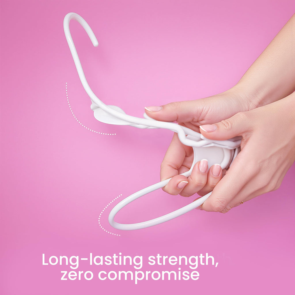 Plastic Hangers 50 Pack White L290285