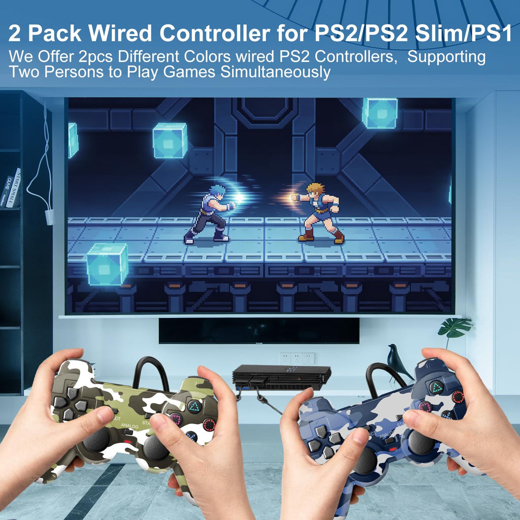 2 Packs Wired Controller M760805