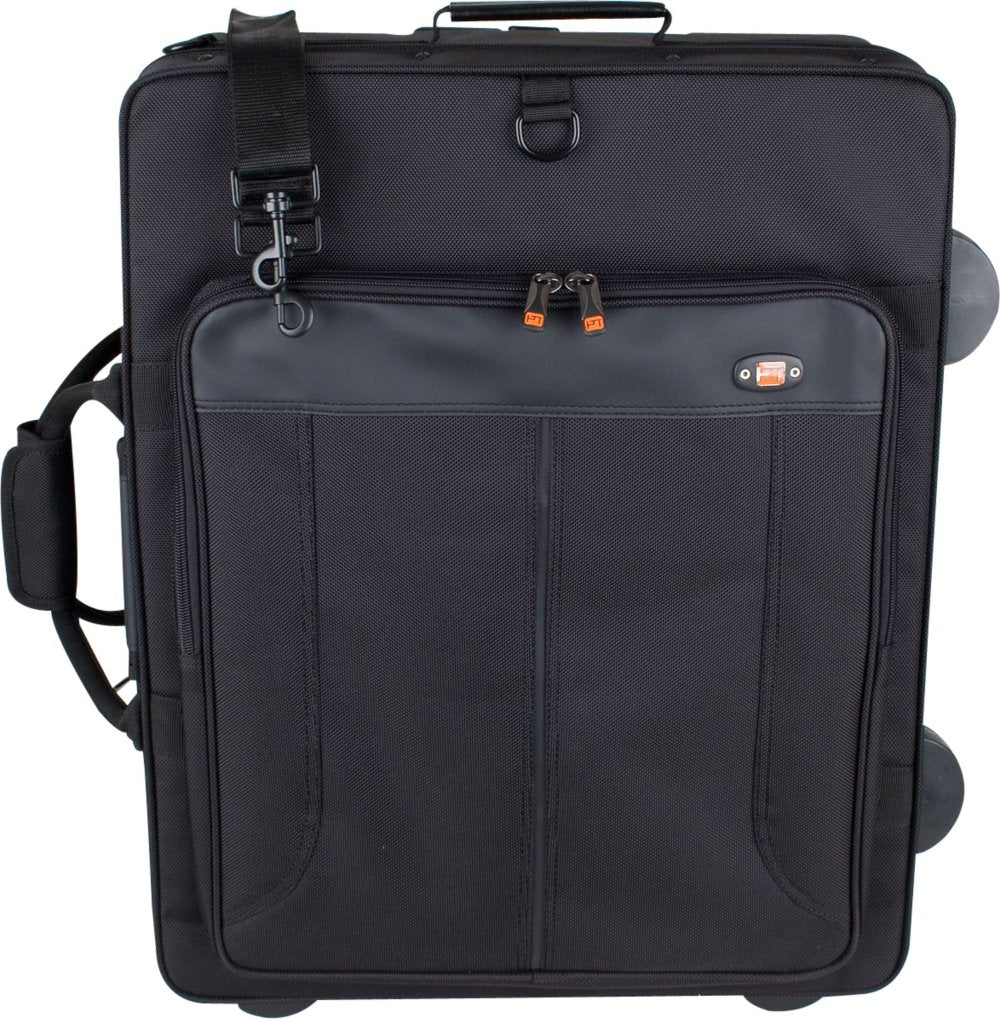 Black Trumpet Case with Wheels K240948