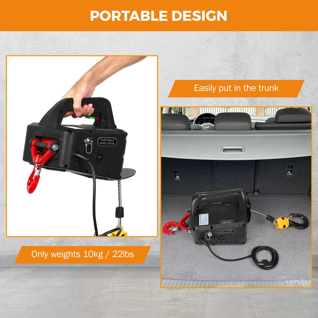 3-in-1 Portable Electric Hoist C311505