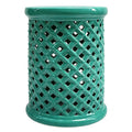 Glazed Ceramic Garden Stool Z469