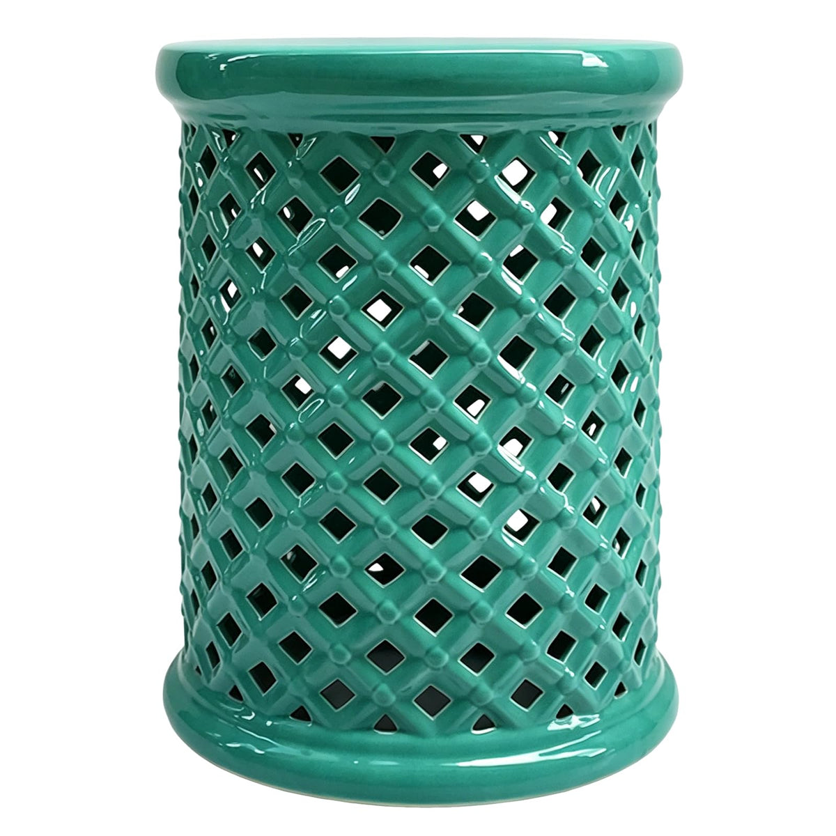 Glazed Ceramic Garden Stool Z469