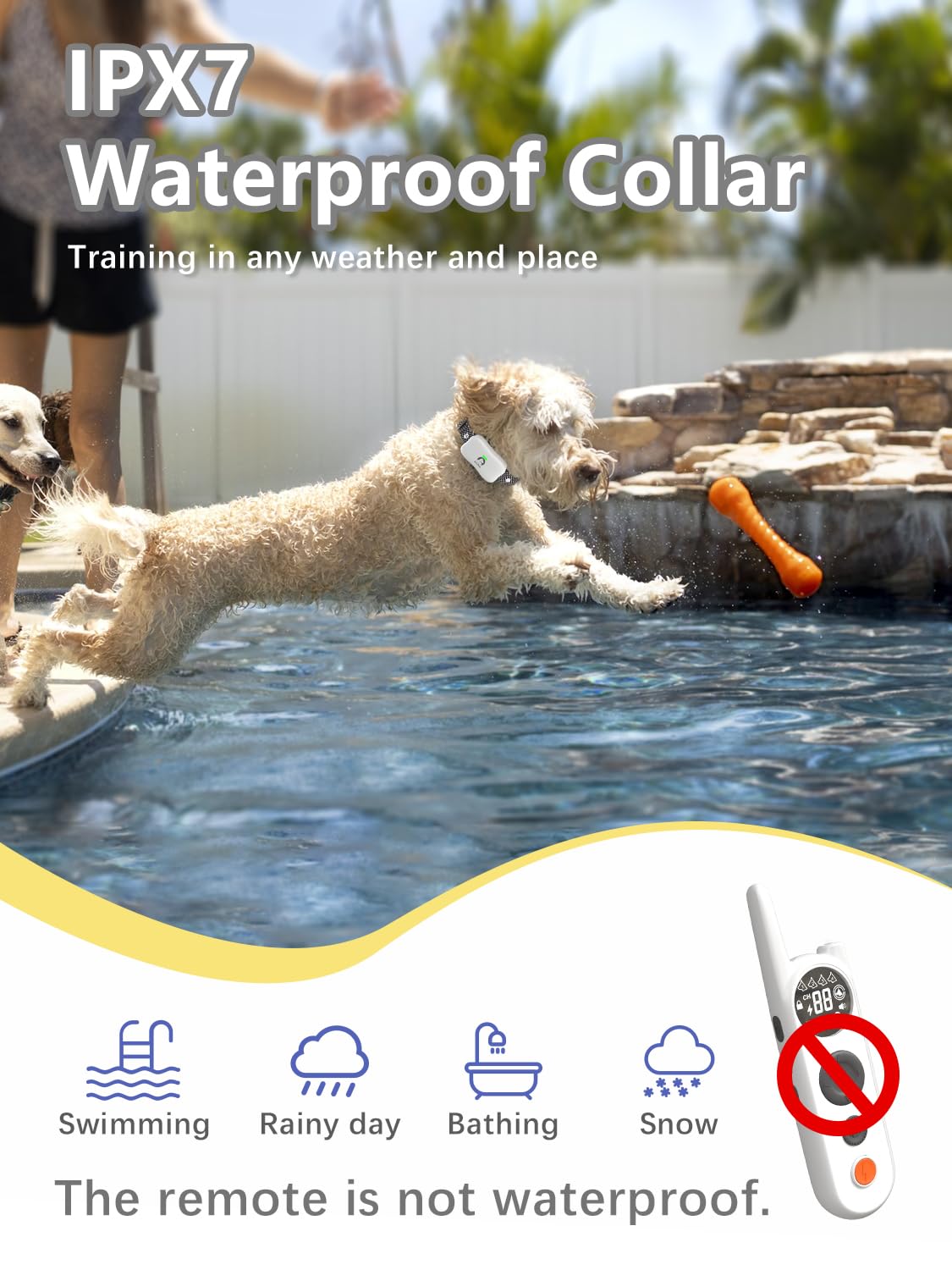 Wireless Dog Fence for 2 Dogs J65256