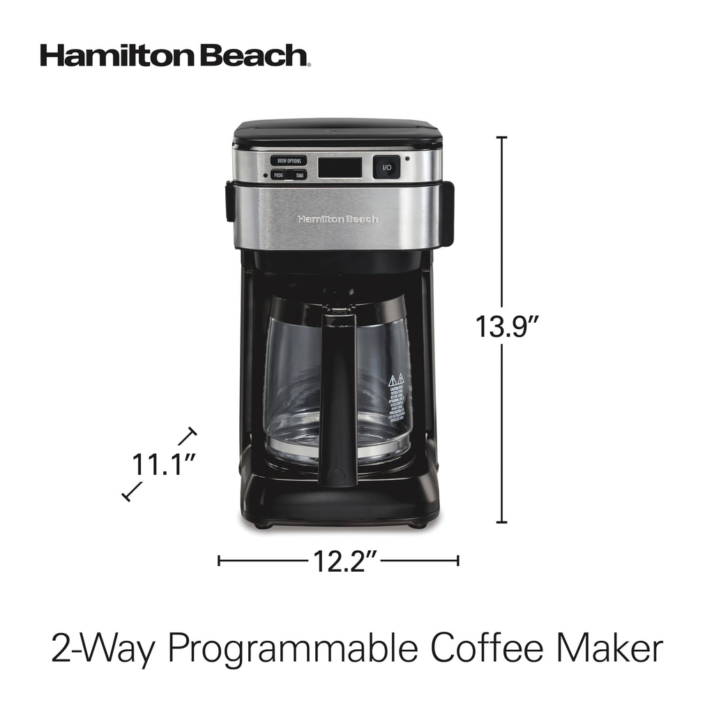 12 Cup Programmable Drip Coffee Maker P3860