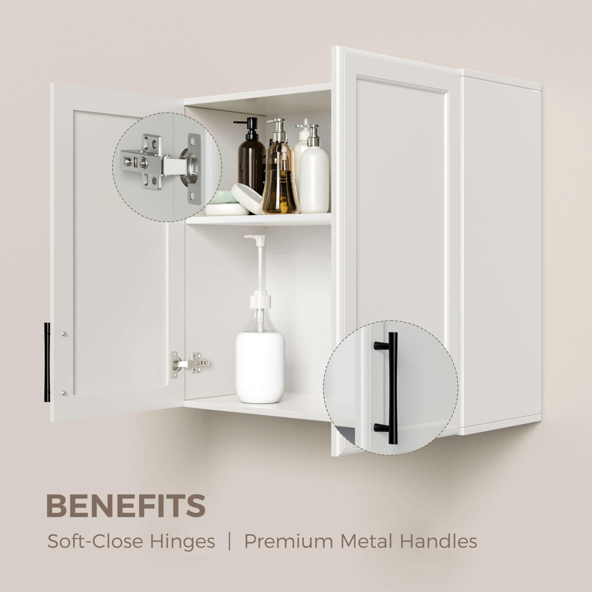 48" Wall Cabinets with Adjustable Shelf E35429