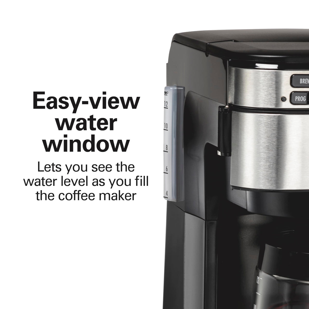 12 Cup Programmable Drip Coffee Maker P3860