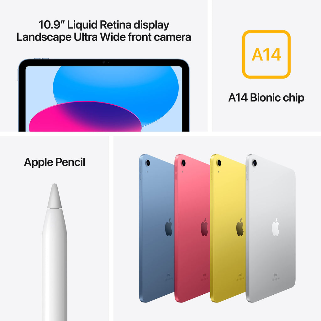 2022 iPad 10.9-inch Wi-Fi 64GB Blue Y502623