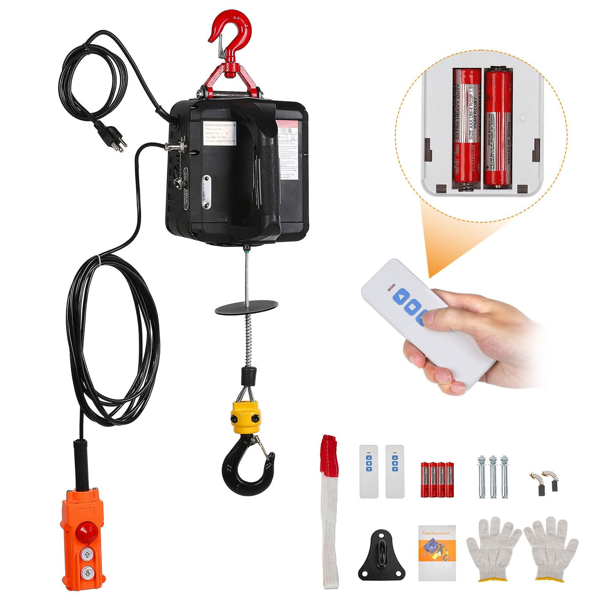 3-in-1 Portable Electric Hoist C311505