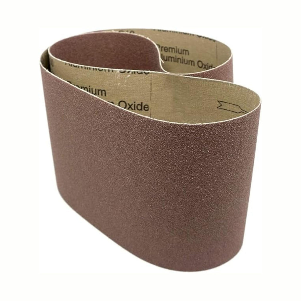 6” x 48” Aluminum Oxide Sanding Belts 120 Grit 2 Pack F3859
