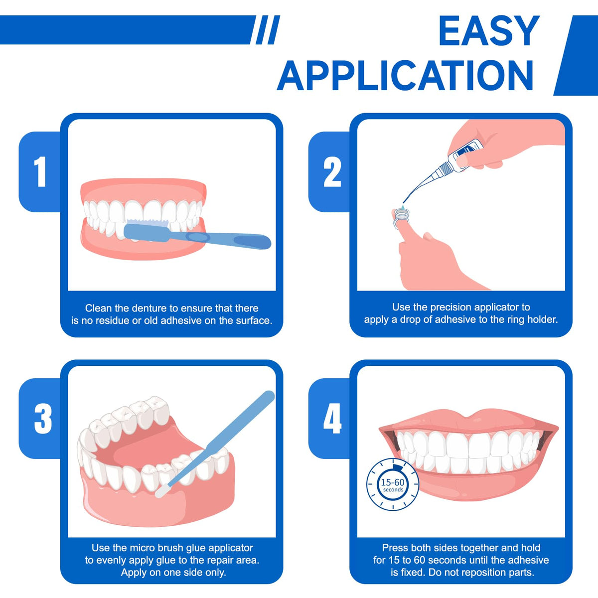 1 oz Denture Repair Adhesive Kit V925318