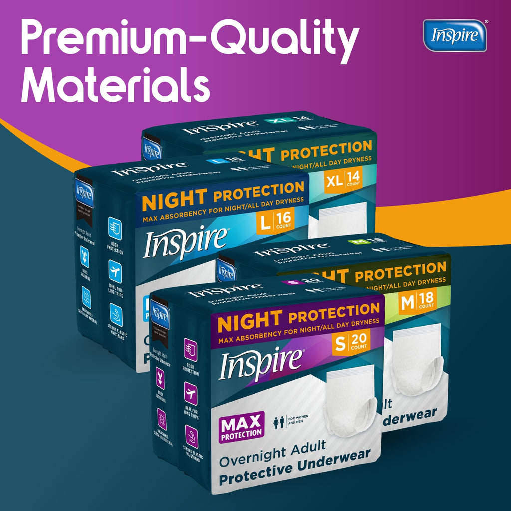 Adult Diapers Max Absorbency Leak Proof Incontinence Underwear V24579
