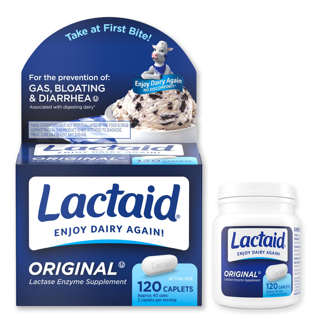 Lactose Intolerance Caplets 120 Ct Y315