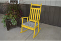 Yellow Pine Porch Rocking Chair V8387