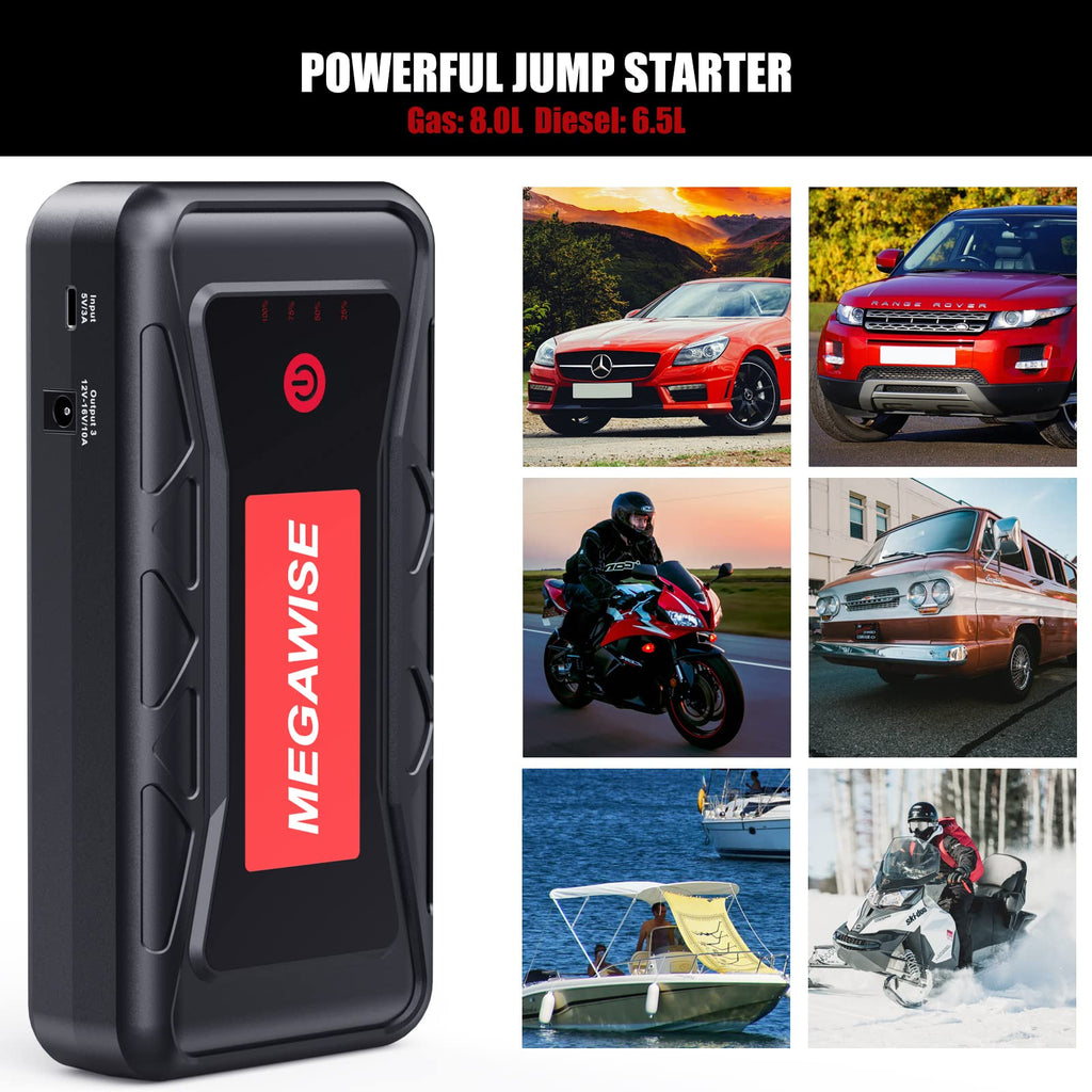 12V Jump Starter for 8.0L Gas/6.5L Diesel Engines D478945