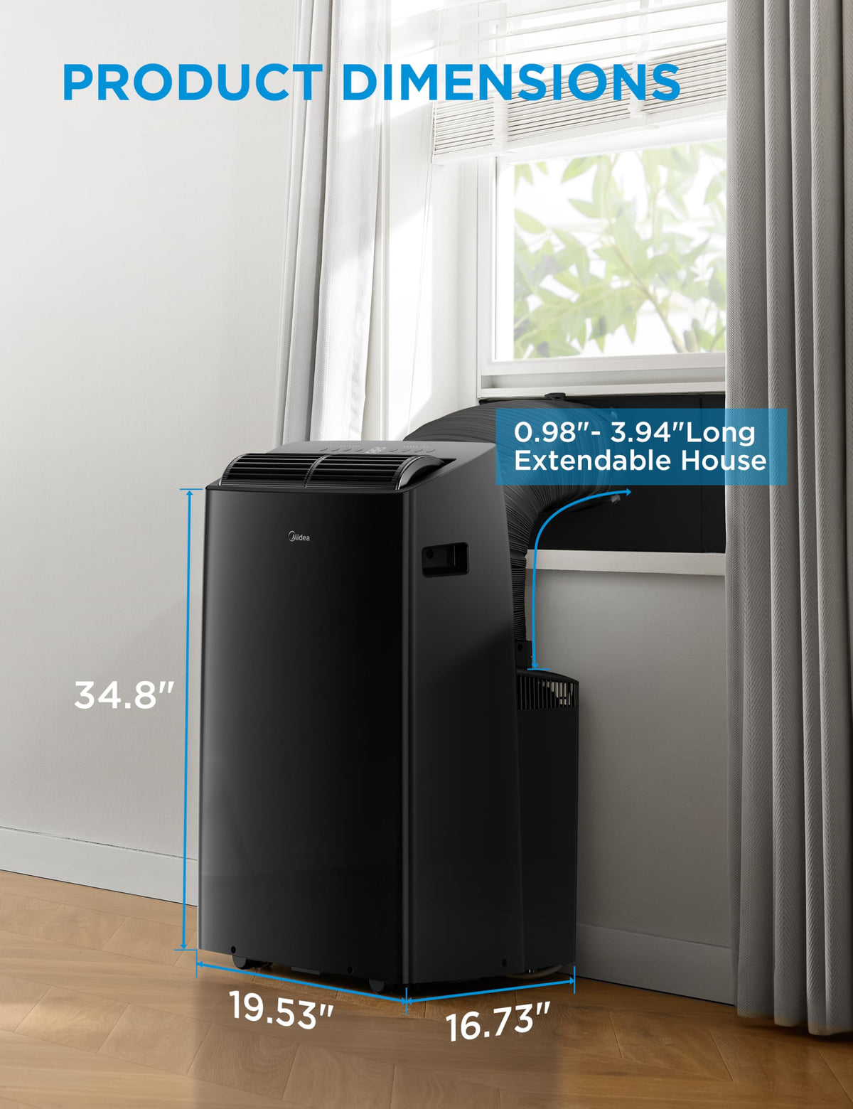 14,000 BTU Portable Air Conditioner with Heat Z188920