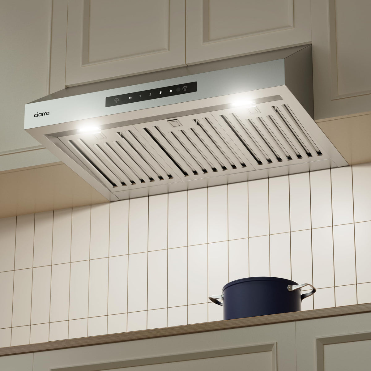 30 Inch Stainless Steel Under Cabinet Range Hood W1027