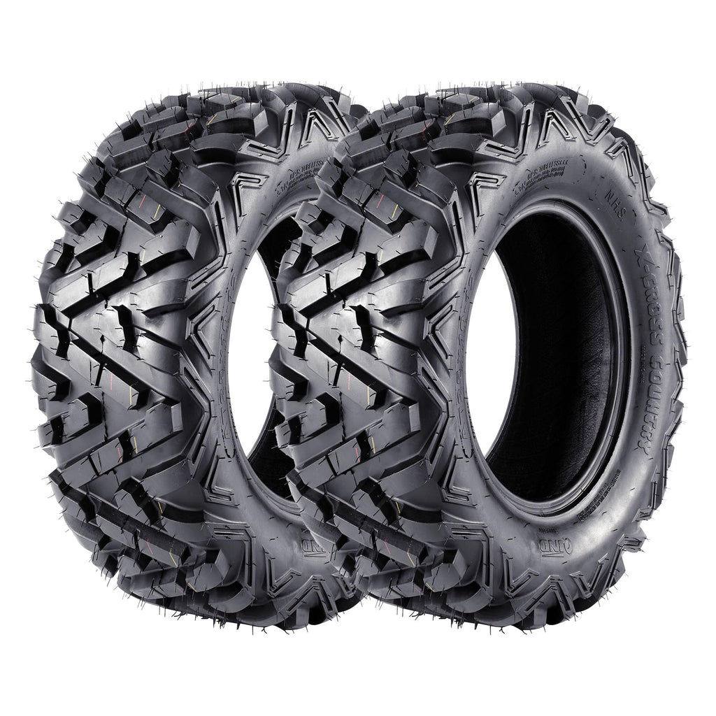 2 Pack 19x7-8 Tubeless All Terrain ATV Tires G3177