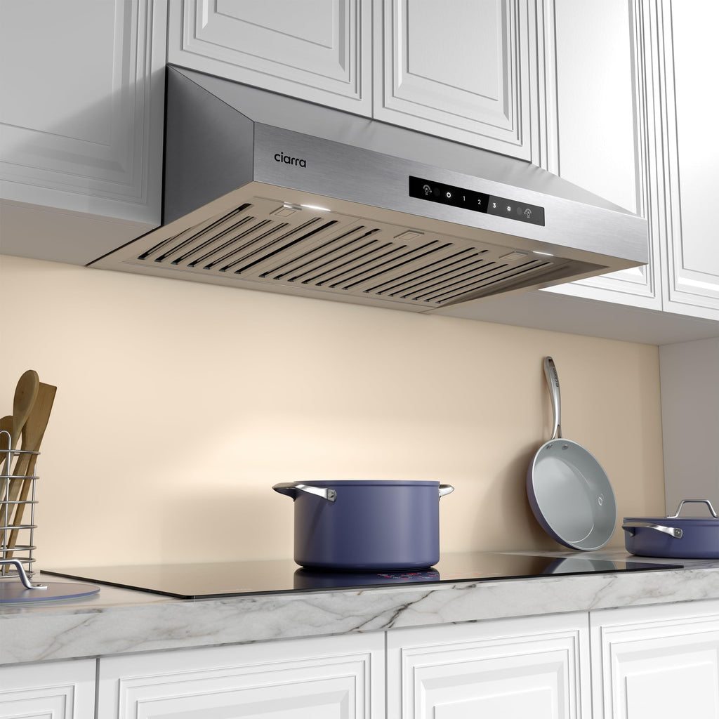 30 Inch Stainless Steel Under Cabinet Range Hood W1027