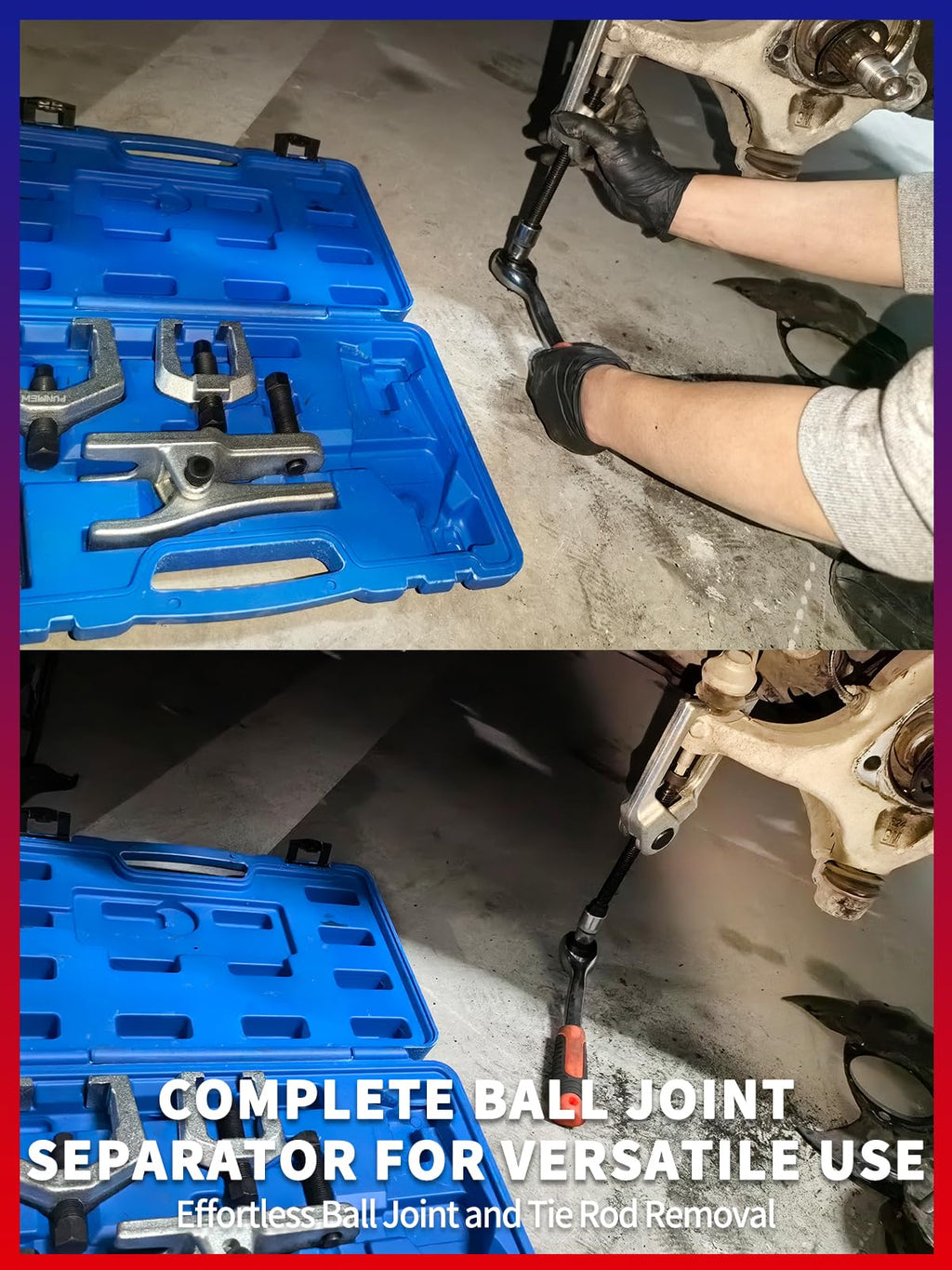 5 PCS Ball Joint Separator Front End Service Tool Kit Q425609