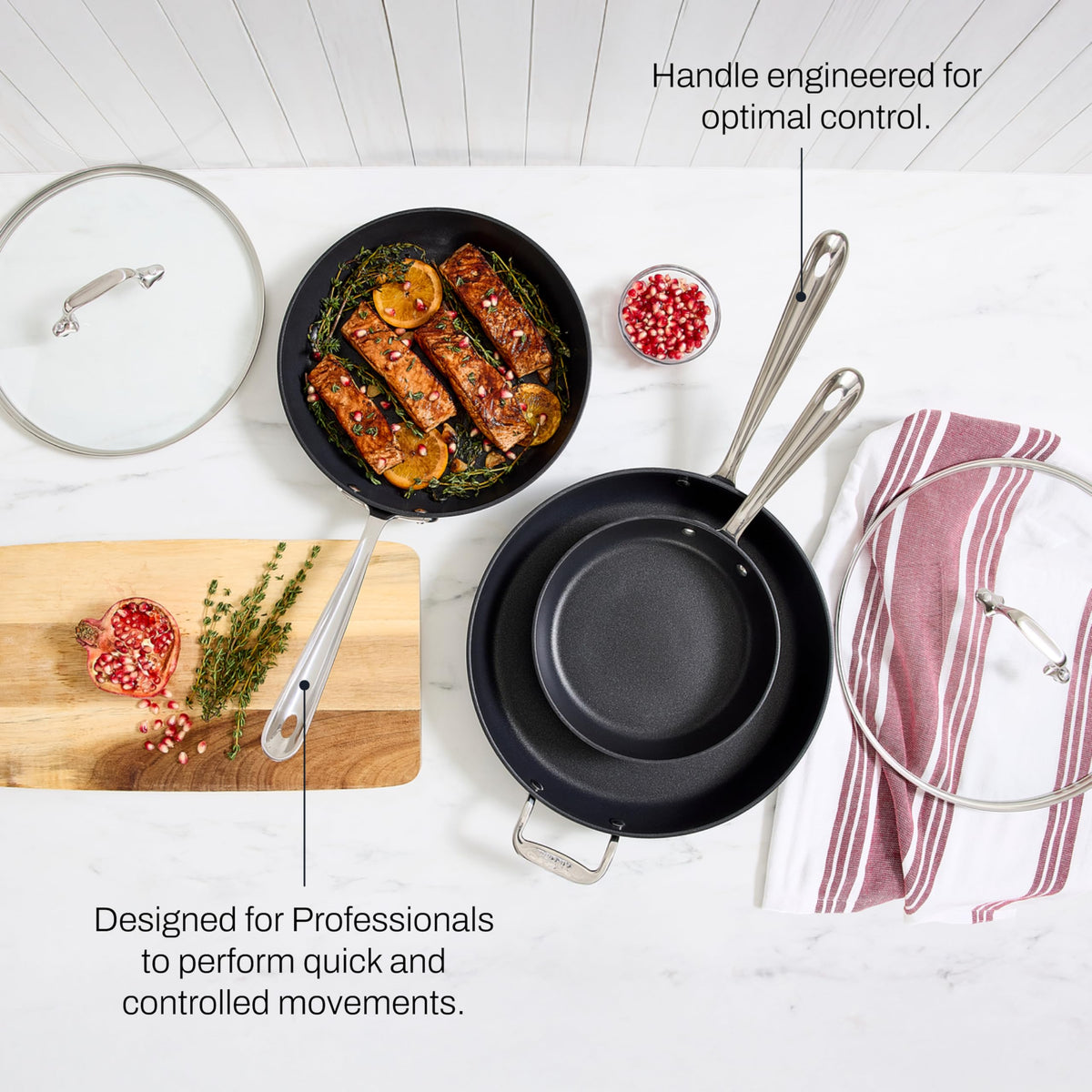 Nonstick 5-Piece Pots & Pans Set D400852