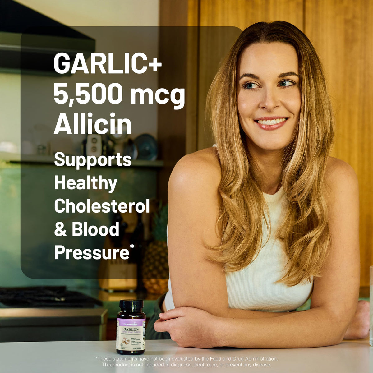 Garlic Extract 5,500 mcg Vegan Tablets 60 Count F2403