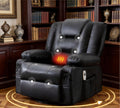 Swivel Rocker Recliner Chair with Vibration Massage and Heat Q97534
