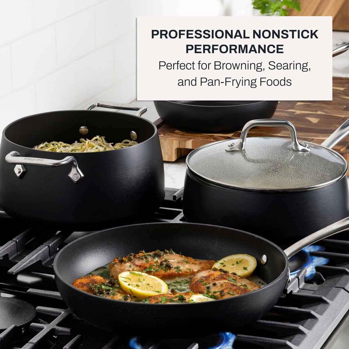 Nonstick 5-Piece Pots & Pans Set D400852