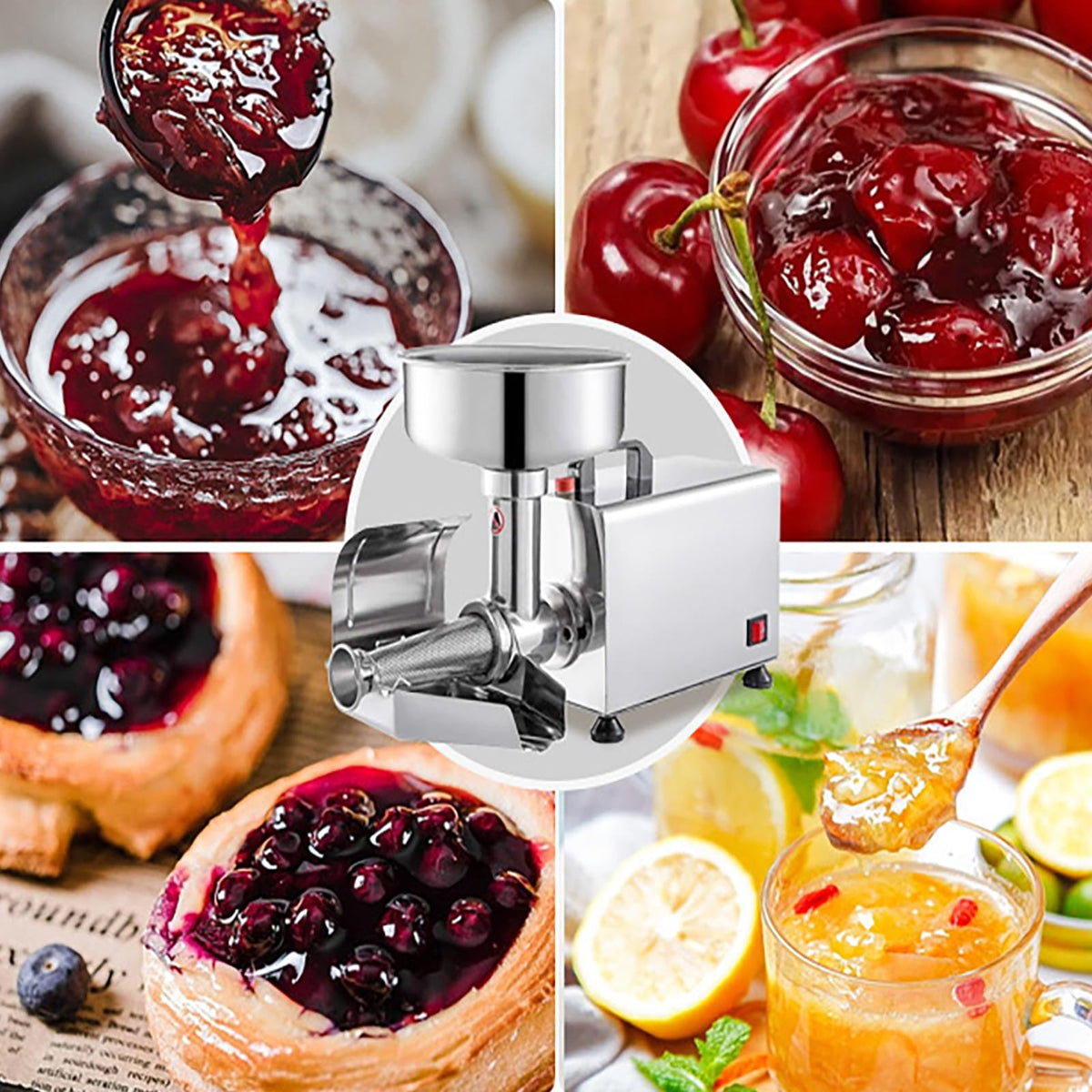 450W Stainless Steel Electric Tomato Strainer Machine C90499