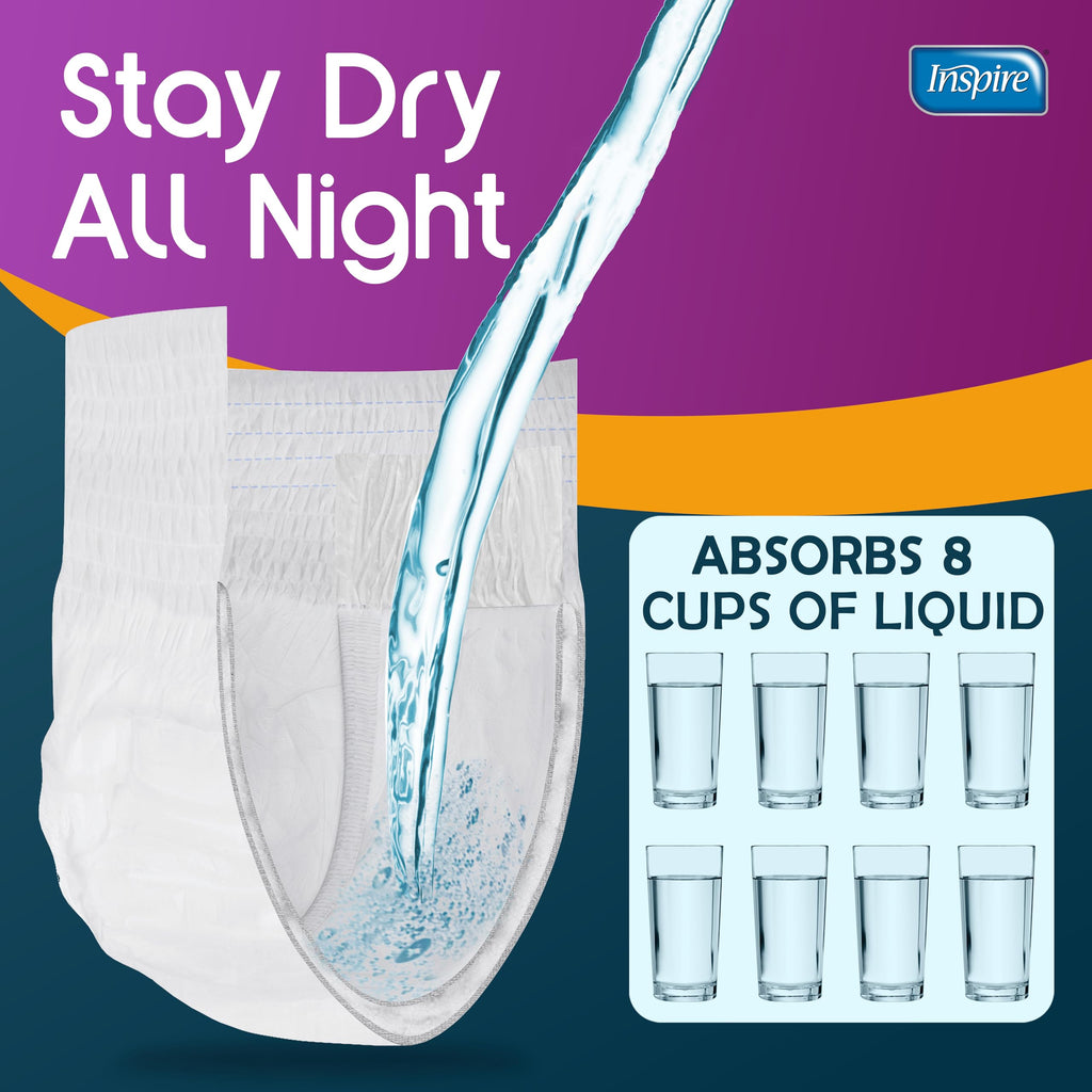 Adult Diapers Max Absorbency Leak Proof Incontinence Underwear V24579