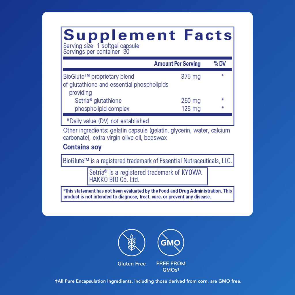 Liposomal Glutathione 30 Softgel Capsules F4486