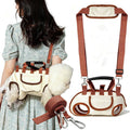Hands Free Dog Backpack Carrier for Small Dogs, Breathable Pet Carrier with Adjustable Straps A7300