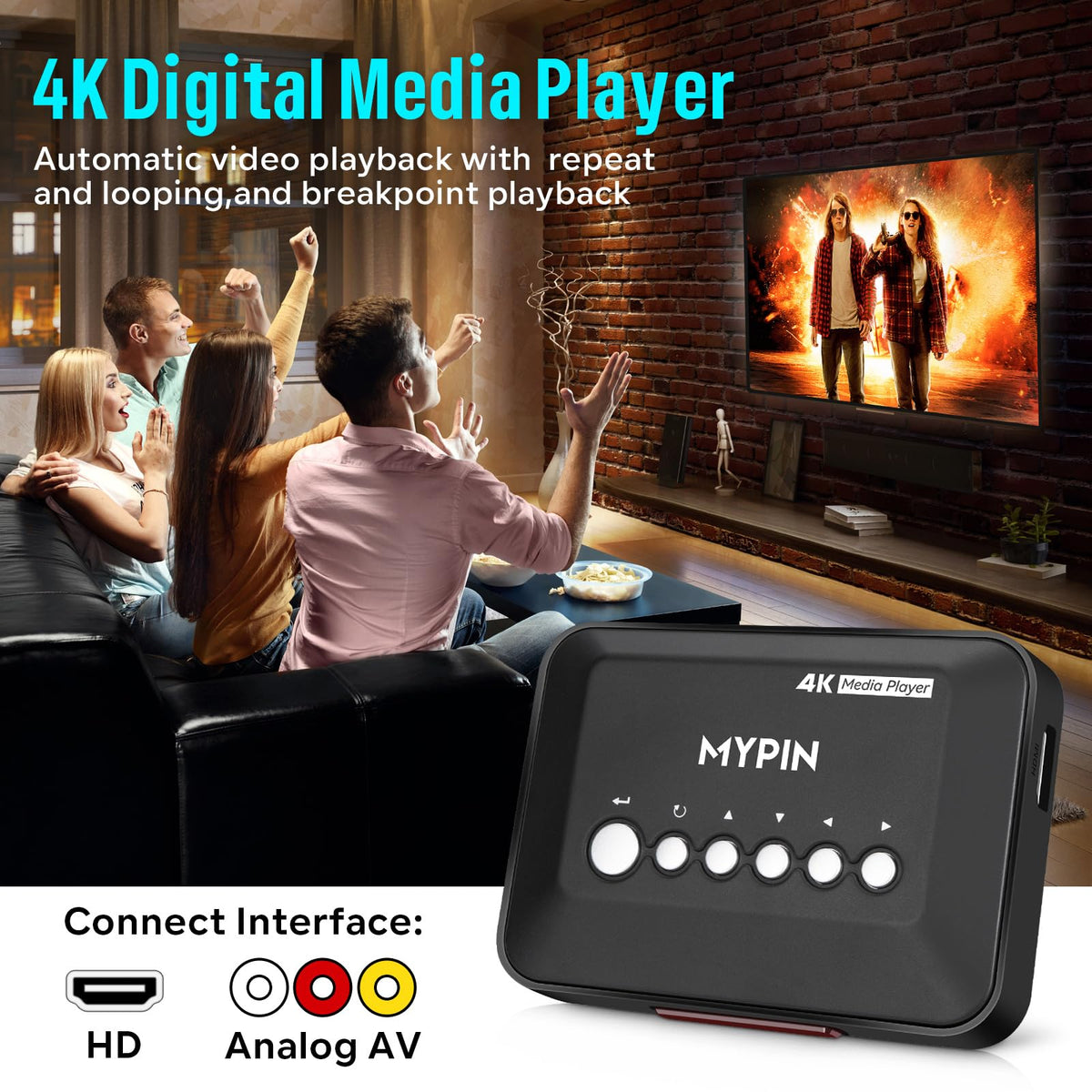 HDMI TV Media Player A487