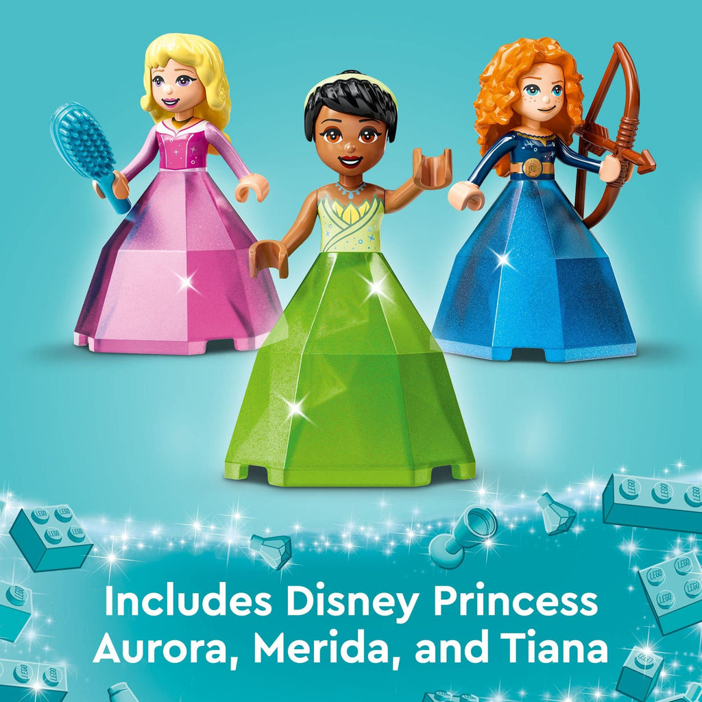 Disney Princess Diamond Dress Set with 2 Buildable Jewelry Boxes V506554
