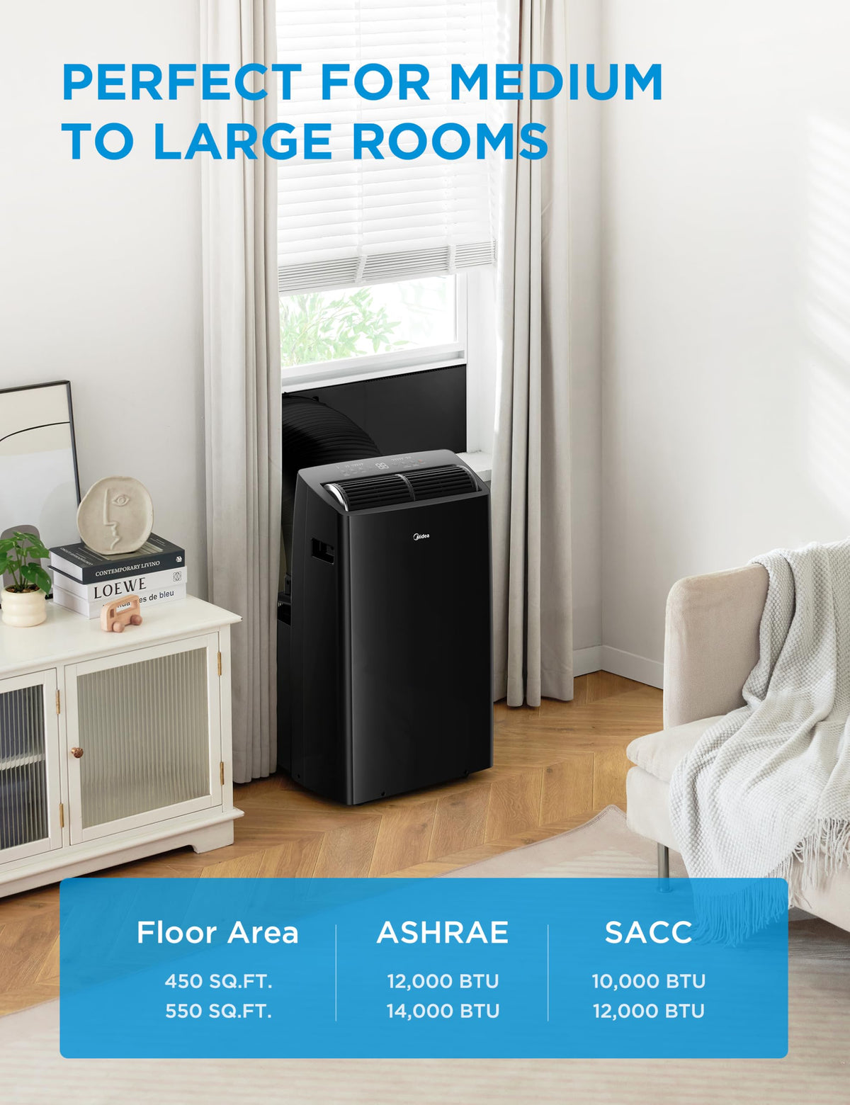 14,000 BTU Portable Air Conditioner with Heat Z188920