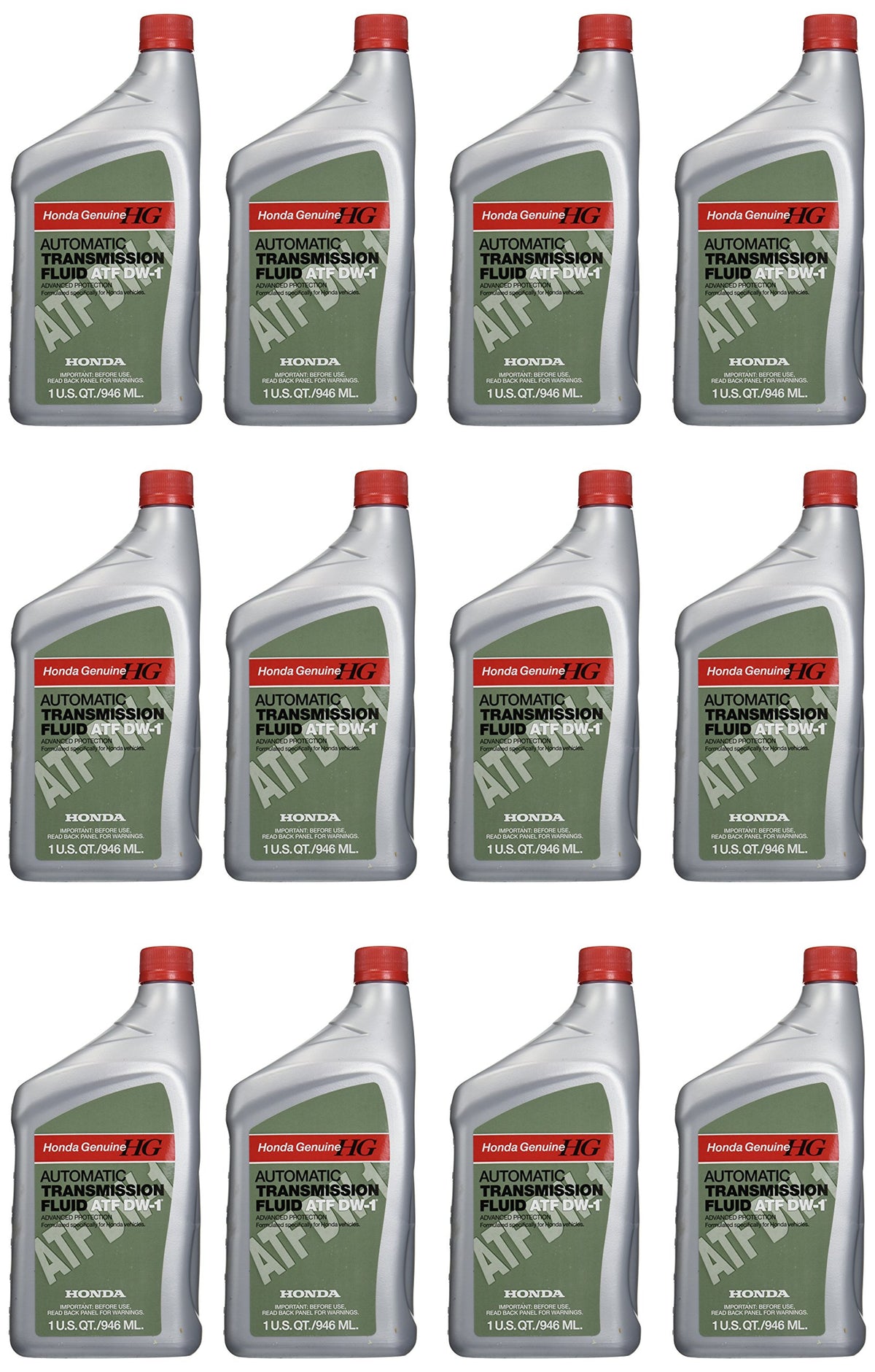 Automatic Transmission Fluid, 1 Quart, Pack of 12 J7042