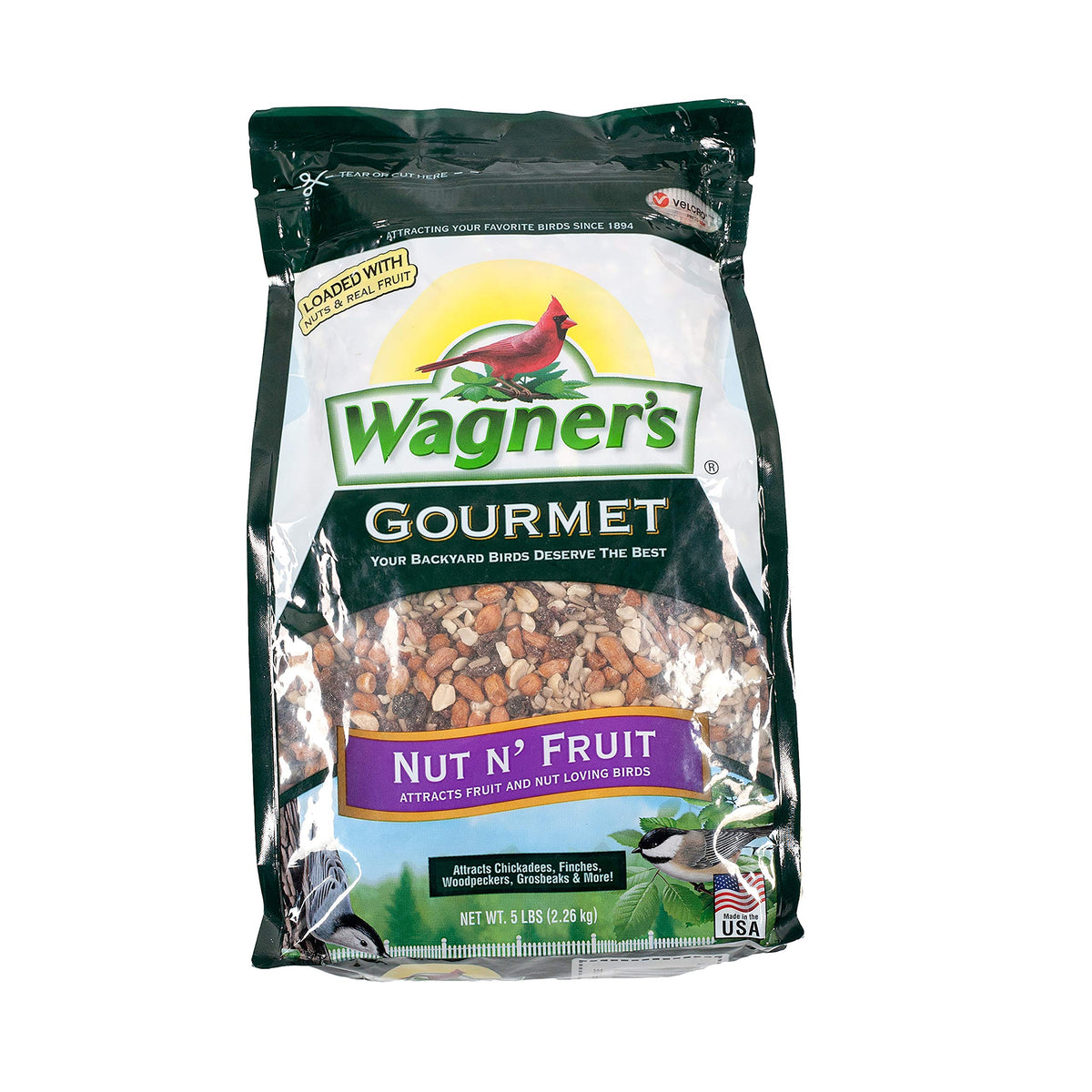 20-Pound Wild Bird Food and 5 Pound Nut & Fruit Wild Bird Food B667015