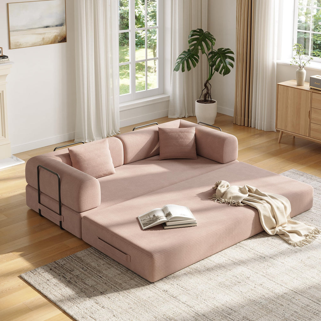 79in Boneless Convertible Futon Sofa Bed Queen I226